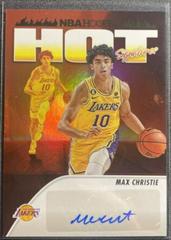 Max Christie Basketball Cards 2023 Panini Hoops Hot Signature Prices