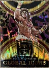 Ultimate Warrior [Gold Flash] #27 Wrestling Cards 2023 Panini Select WWE Global Icons Prices