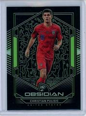 Christian Pulisic [Green] Soccer Cards 2019 Panini Obsidian Prices