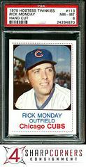 Rick Monday [Hand Cut] Baseball Cards 1975 Hostess Twinkies Prices