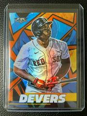 Rafael Devers [Orange] #2 Baseball Cards 2021 Topps Fire Prices