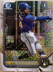 Jackson Chourio [Mega Box Mojo] #BCP-79 Baseball Cards 2022 Bowman Chrome Prospects Prices