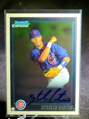 Starlin Castro [Autograph] Baseball Cards 2010 Bowman Chrome Prospects Prices