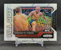 Georges St Pierre [White Sparkle] Ufc Cards 2023 Panini Prizm UFC All Out Prices
