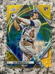Wander Franco [Gold Interstellar] Baseball Cards 2022 Topps Cosmic Chrome Prices