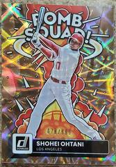 Shohei Ohtani [Gold] #BS-3 Baseball Cards 2022 Panini Donruss Bomb Squad Prices