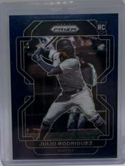 Julio Rodriguez [Navy Blue Kaleidoscope Prizm] #40 Baseball Cards 2022 Panini Prizm Prices