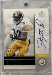 Antwaan Randle El #SS-AR Football Cards 2004 SP Authentic Scripts for Success Autograph Prices