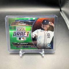 Max Clark [Green] #BDN-8 Baseball Cards 2023 Bowman Draft Night Prices