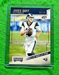 Jared Goff [4th Down] Football Cards 2018 Panini Playoff Prices
