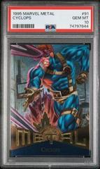 Cyclops #91 Marvel 1995 Metal Prices