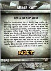 Billie Kay #NXT-2 Wrestling Cards 2017 Topps WWE Women's Division NXT Matches & Moments Prices