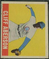 Cliff Aberson [Full Sleeves] Baseball Cards 1948 Leaf Prices