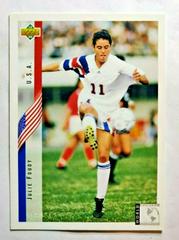 Julie Foudy [English, Spanish] Soccer Cards 1994 Upper Deck World Cup Soccer Prices