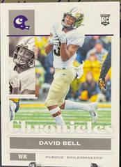 David Bell [Purple] #22 Football Cards 2022 Panini Chronicles Draft Picks Prices