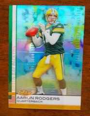 Aaron Rodgers [Green Refractor] #22 Football Cards 2009 Topps Finest Prices