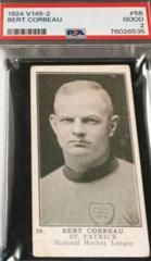 Bert Corbeau Hockey Cards 1924 V145-2 Prices