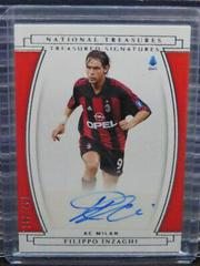 Filippo Inzaghi Soccer Cards 2020 Panini Chronicles Treasured Signatures Prices