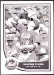 Brandon Nimmo [Black & White] Baseball Cards 2018 Topps Big League Prices