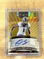 Quentin Johnston [Gold] #YS-QJO Football Cards 2023 Panini Select Draft Picks Youth Explosion Signatures Prices