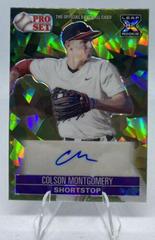 Colson Montgomery [Green] Baseball Cards 2021 Pro Set Autographs Prices