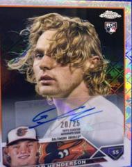 Gunnar Henderson #RCA-GH Baseball Cards 2023 Topps Chrome Logofractor Autograph Prices