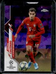 Philippe Coutinho [Purple] Soccer Cards 2019 Topps Chrome UEFA Champions League Sapphire Prices