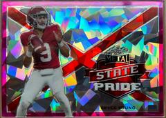 Bryce Young [Pink Crystal] #SP-BY1 Football Cards 2022 Leaf Metal Draft State Pride Prices