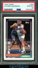Alonzo Mourning #393 Basketball Cards 1992 Topps Prices