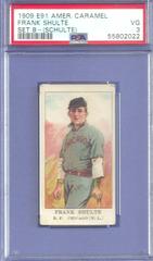Frank Shulte [Schulte] Baseball Cards 1909 E91 American Caramel Set B Prices