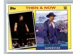 Undertaker #28 Wrestling Cards 2015 Topps Heritage WWE Then & Now Prices