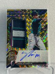 Noelvi Marte [Gold] #PJA-NM Baseball Cards 2022 Panini Chronicles Spectra Prospect Jersey Autographs Prices