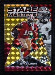 Deebo Samuel [Gold] Football Cards 2022 Panini Mosaic Stare Masters Prices