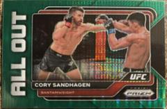 Cory Sandhagen [Green Pulsar] #26 Ufc Cards 2023 Panini Prizm UFC All Out Prices