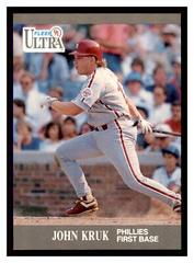 John Kruk #266 Baseball Cards 1991 Ultra Prices