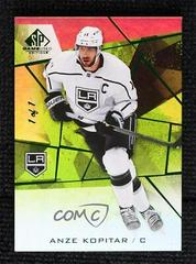 Anze Kopitar [Purple Fragment] #24 Hockey Cards 2021 SP Game Used Prices