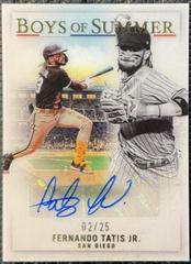 Fernando Tatis Jr. [Gold] Baseball Cards 2022 Panini Chronicles Boys of Summer Autographs Prices