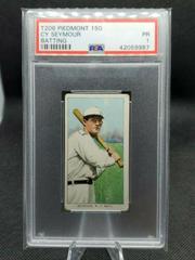 Cy Seymour [Batting] Baseball Cards 1909 T206 Piedmont 150 Prices