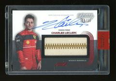 Charles Leclerc [Red] #DAP-CLII Racing Cards 2022 Topps Dynasty Formula 1 Autograph Patch Prices