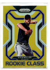 Kyle Muller [Gold Prizm] #RC-10 Baseball Cards 2022 Panini Prizm Rookie Class Prices