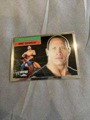 The Rock #10 Wrestling Cards 2006 Topps Heritage Chrome WWE Prices