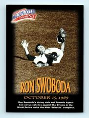 Ron Swoboda #35 Baseball Cards 1997 Fleer Million Dollar Moments Prices