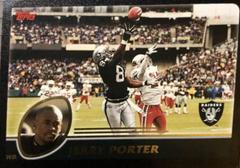 Jerry Porter [Black] #15 Football Cards 2003 Topps Prices