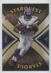 Adrian Peterson [Rainbow Gold] #SQ1 Football Cards 2008 Upper Deck Starquest Prices