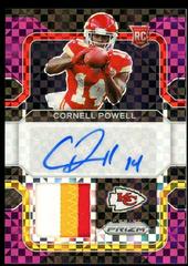Cornell Powell [Purple Power] #RPA-CP Football Cards 2021 Panini Prizm Rookie Patch Autographs Prices