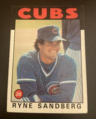 Ryne Sandberg #690 Baseball Cards 1986 Topps Prices