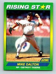 Mike Dalton #95 Baseball Cards 1992 Score Rising Stars Prices