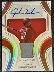 Jordan Walker [Prospect Patch Autograph Red] #2 Baseball Cards 2023 Panini Immaculate Prices