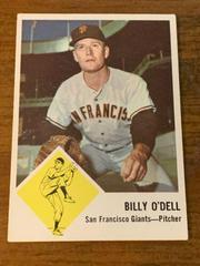 Billy O'Dell #66 Baseball Cards 1963 Fleer Prices