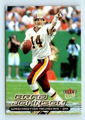Brad Johnson #14 Football Cards 2001 Fleer E X Prices